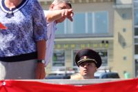 Алтайские коммунисты обрисовали «идеальное государство» на митинге против пенсионной реформы