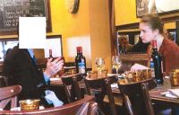 Мария Бутина обедает с предполагаемым российских агентом