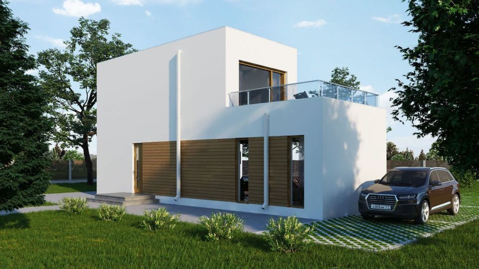 Проекты домов с террасой от УНИДОМ