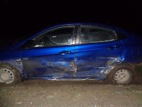Разбитый Hyundai Solaris