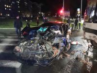 Все, что осталось от иномарки