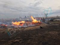 Последствия пожара в Кубанке