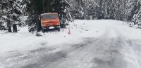 Укатившийся грузовик