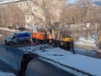 Работы начались днем
