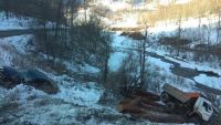 Обе машины получили серьезные вмятины