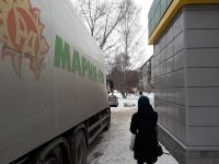 Грузовик в западне