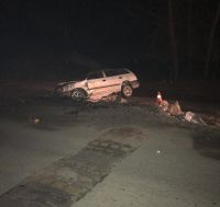 Авто после столкновения