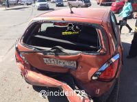 Разбитая Kia