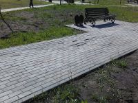 Заволновавшаяся плитка