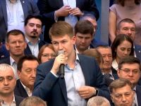 Момент выступления Дениса Голобородько