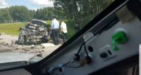 Кадры с места аварии