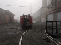 Над комбинатом дымка сохранялась еще долго в отличии от остального Барнаула