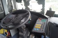 В кабине у водителя