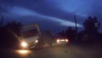 Похоже, столкновения не ожидал ни один из водителей