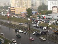 Движение в некоторых районах парализовано