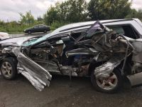Несмотря на состояние авто, его владелец не пострадал