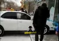 Водитель разбирается в случившемся