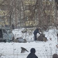 Фото с места обнаружения трупа