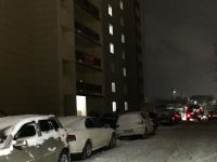 Эвакуцация прозодила под покровом ночи