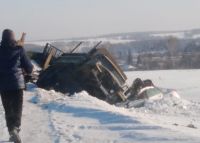 От иномарки практически ничего не осталось