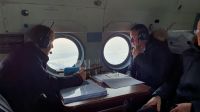 Евгений Зиничев и Виктор Томенко совершают облет территорий