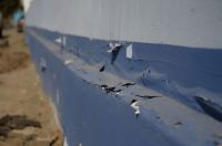 Расплескалась синева