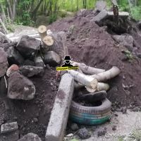 Свалка в парке
