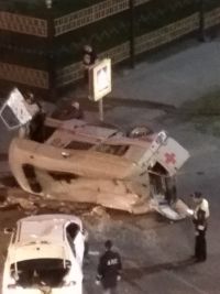 Авто медиков, вероятно, уже не восстановить