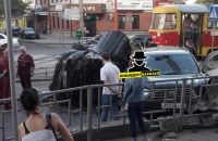 Снимок с места ДТП