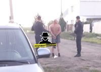 Задержанный дебошир