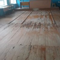 Полы практически сгнили