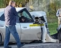 Водитель иномарки без признаков жизни