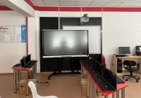 В школы поставлено современное оборудование