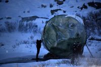 Один из обнаруженных баков