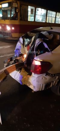 Последствия столкновения с грузовиком