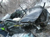 От машины практически ничего не осталось