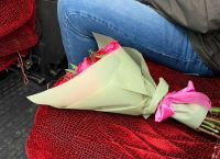 Букет Алмазу не пригодился