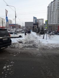 Ближе к концу рабочего дня «трассу» ликвидировали