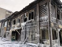 От школы почти ничего не осталось