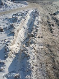 Состояние дороги на Малахова, 62