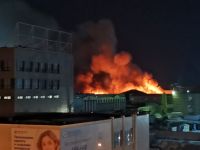 Пожар было видно издалека