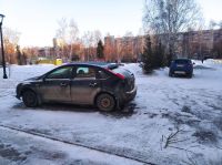 Нарушители в сквере