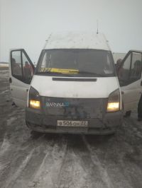 Микроавтобус, который вез граждан