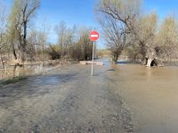 В Затоне подмыло дорогу