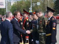 Награждение участников торжественного прохождения