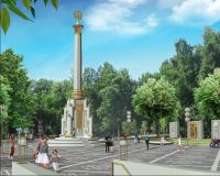 Так может выглядеть стела в Барнауле