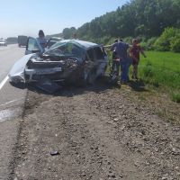 ДТП на трассе Барнаул - Бийск