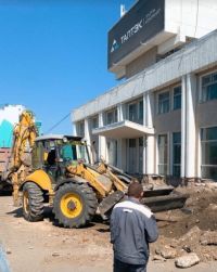 Заход техники на Речной вокзал приняли за снос