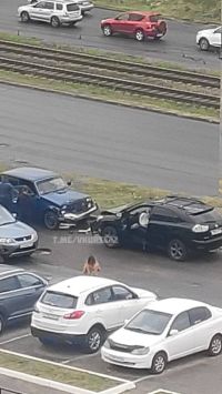 Фото с места ДТП