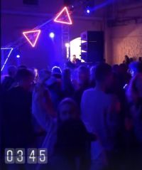 Другая тусовка в центре Барнаула продолжалась до глубокой ночи